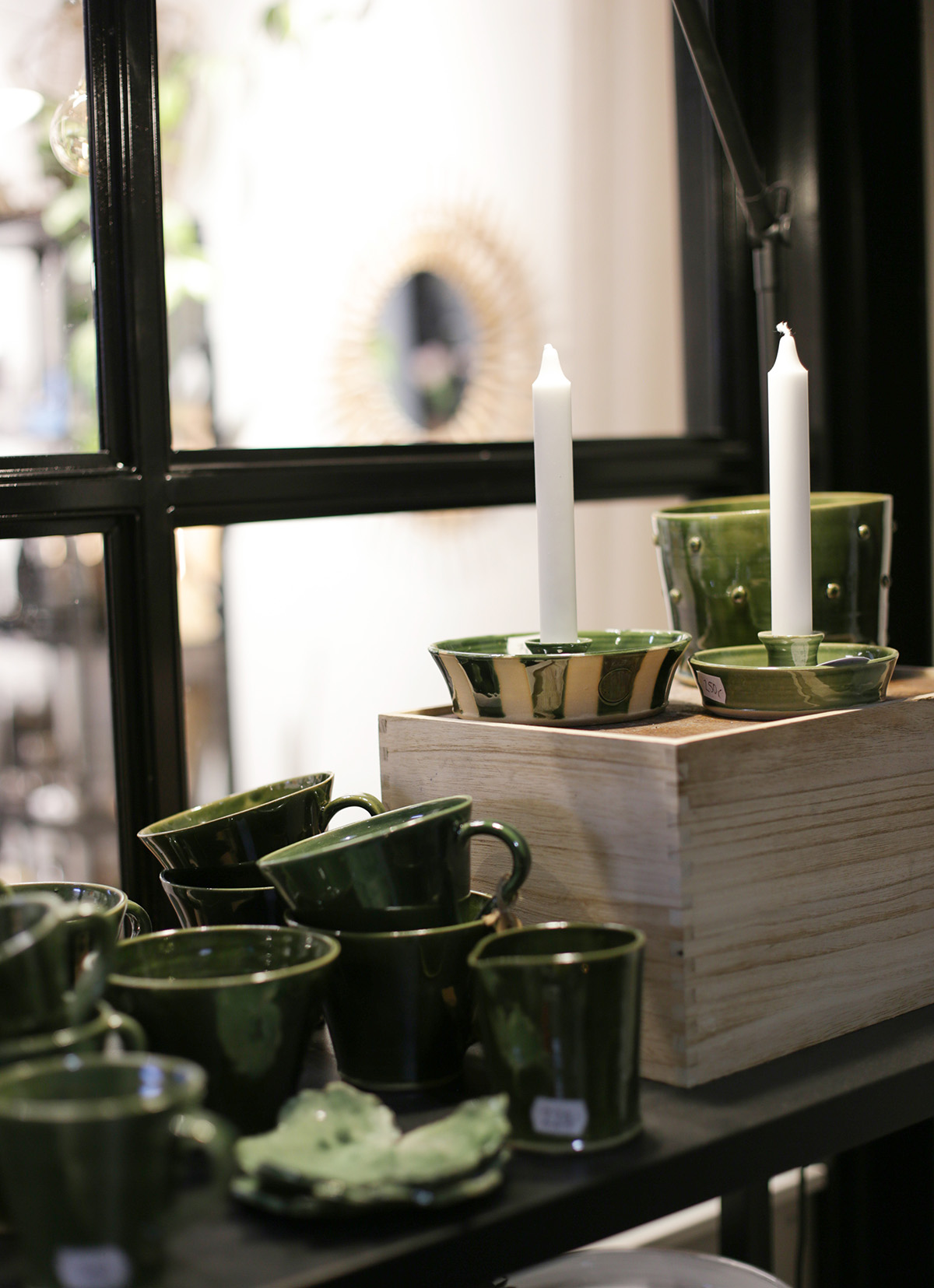 Handplockat keramik sortiment