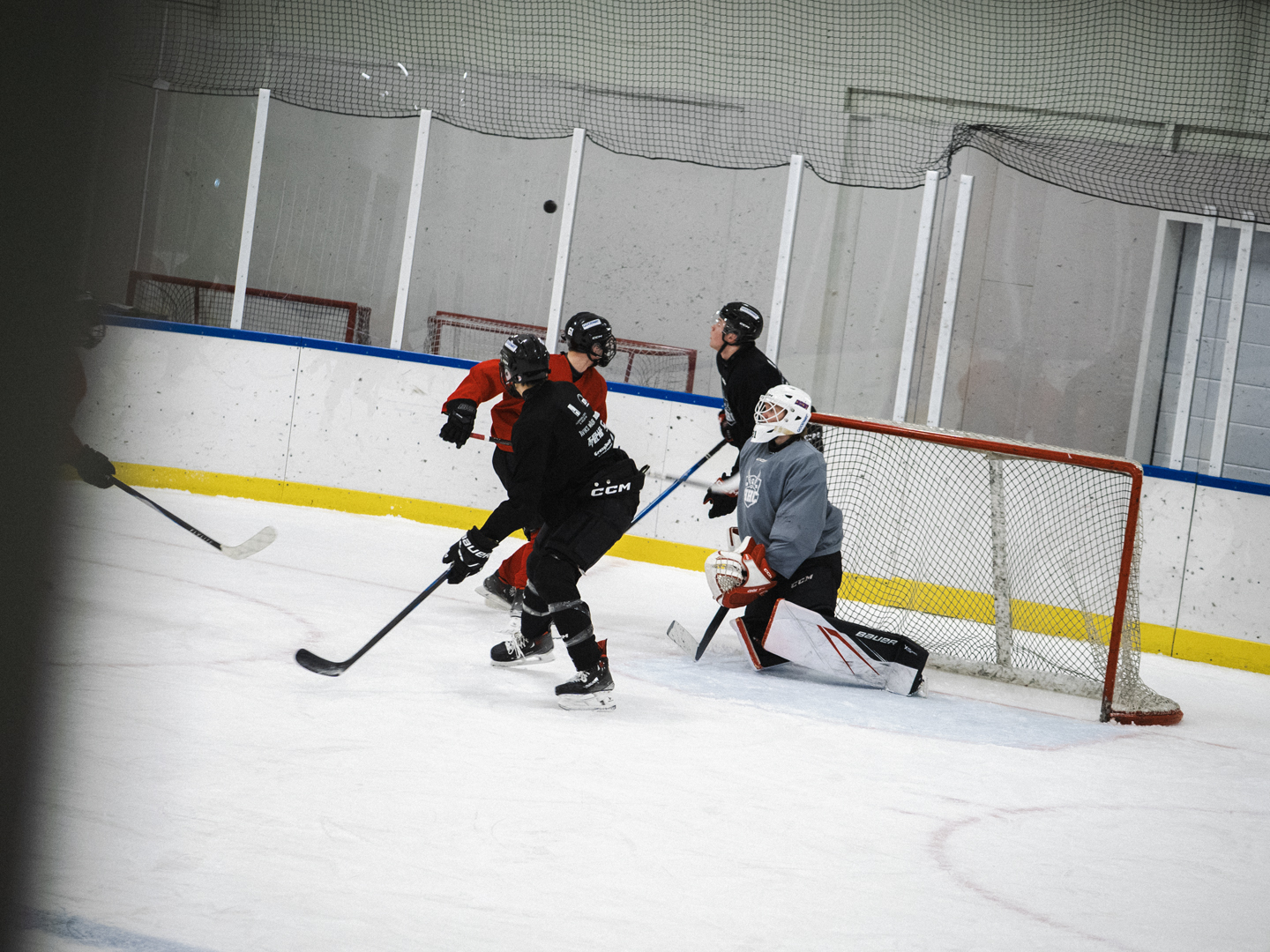 Målvaktscamp action