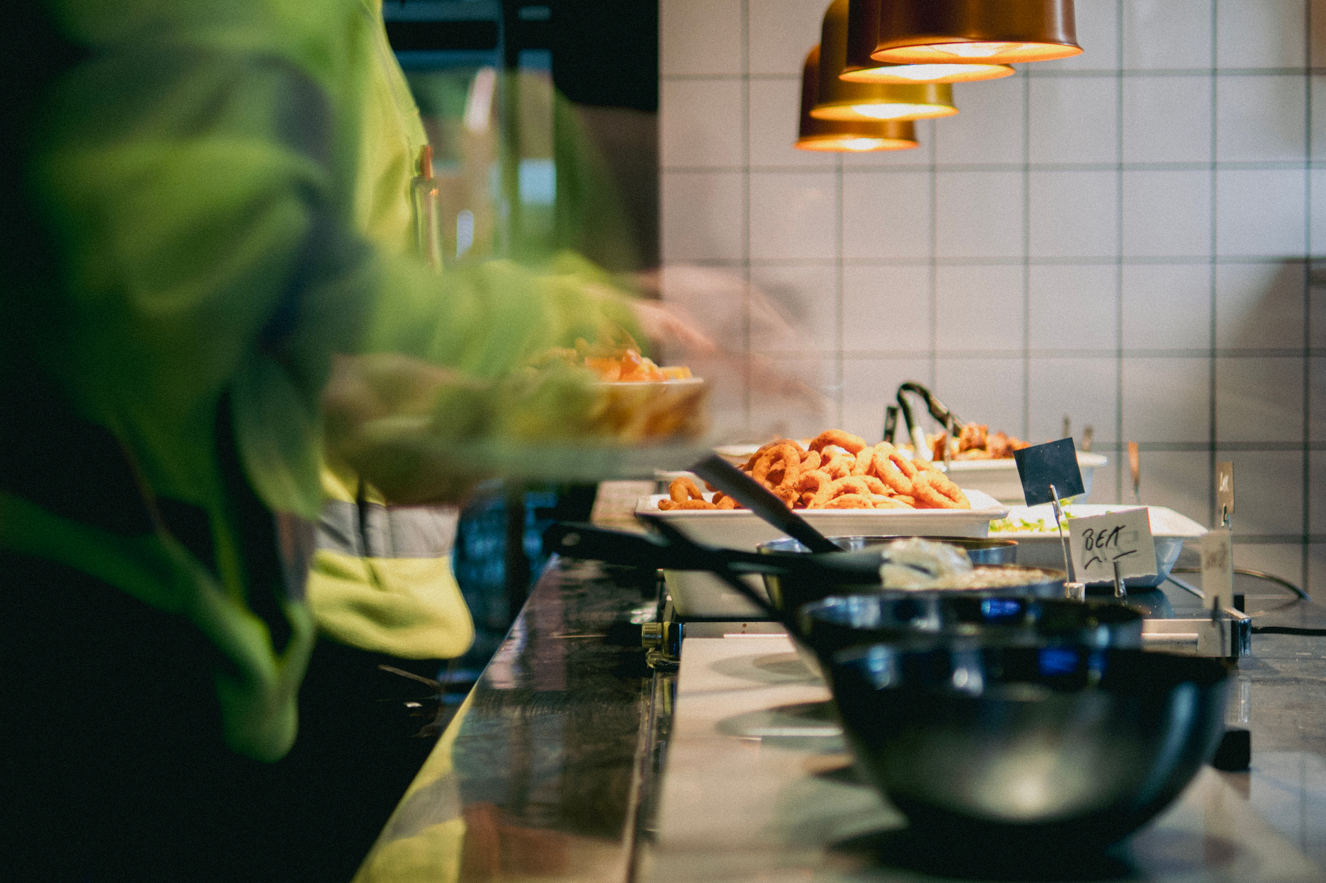 Färska råvaror och säsongsbetonad mat på restaurangen